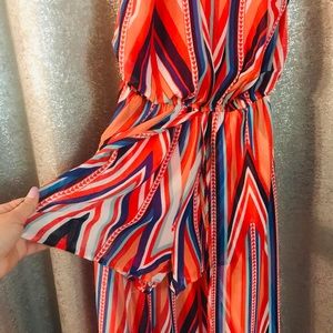 Bright, sunny-spring vibe romper dress